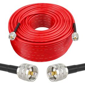 200ftcb Mookeerf 639394776040 Rg8x Coaxial Cable Coax Cableuhf Pl259 Male To Low Loss Cb Antenna 200ftcb Mookeerf 639394776040 Rg8x Coaxial Cable Coax Cableuhf Pl259 Male To Low Loss Cb Antenna