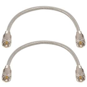 Pl259 Mookeerf 639394776187 Rg8x Jumper Cable 1ft2 Pack To Stranded Core Cb
