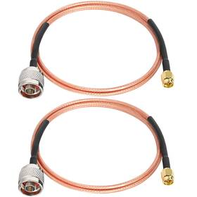 Rg316 Mookeerf 658360923882 Sma Male To N Cable 4ft2 Pack 50 Ohm For Wifi Routergp