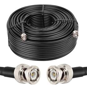 Kmr24 Mookeerf 658361452312 Bnc Cable 200ft - Male To Coax 50 Ohm Antenna Extension Low Loss