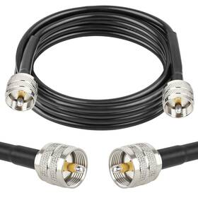 Pl259 Mookeerf 658370698022 Uhf Cable 8ft Cb Coax Rg58 Male To For Radio Pl259 Mookeerf 658370698022 Uhf Cable 8ft Cb Coax Rg58 Male To For Radio