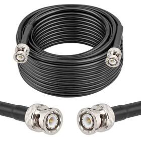 Rg58 Mookeerf 658370698039 Bnc Male To Coax Cable 40ft 50 Ohm Coaxial With Conn Rg58 Mookeerf 658370698039 Bnc Male To Coax Cable 40ft 50 Ohm Coaxial With Conn