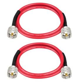 Pl259 Mookeerf 658370698299 Mookeer Rg8x Jumper Cable 3ft 2 Pack Cb Coax 50 Ohm Pl259 Mookeerf 658370698299 Mookeer Rg8x Jumper Cable 3ft 2 Pack Cb Coax 50 Ohm