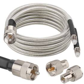 Rg8x Mookeerf 706531239888 Dual Cb Antenna Coax Cable 8ft Low Loss Stranded Core With Rg8x Mookeerf 706531239888 Dual Cb Antenna Coax Cable 8ft Low Loss Stranded Core With