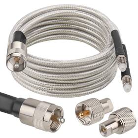 10ftlow Mookeerf 706531488422 Dual Cb Antenna Coax Cable Loss Rg8x Stranded Core With 10ftlow Mookeerf 706531488422 Dual Cb Antenna Coax Cable Loss Rg8x Stranded Core With