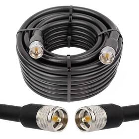 So239 Mookeerf 739515025009 Pl259 Cb Coax Cable 35ft Rg8 Uhf Male To Low Loss Coaxi