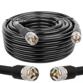 Rg8-c-uhf-jj Mookeerf 75ft Rg8 Pl259 Coaxial Cable - Male To Low Loss Uhf For Cb Ham