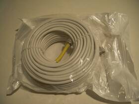 Mookeerf X003cplokv New Rg8x Low Loss Coaxial Cable 100ft Male To Uhf Cb Antenna White