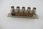 97137-ug-1094-u Mpn-5 Amphenol Nos Splitter Bnc Bulkhead Receptacle 97137-ug-1094-u Mpn-5 Amphenol Nos Splitter Bnc Bulkhead Receptacle