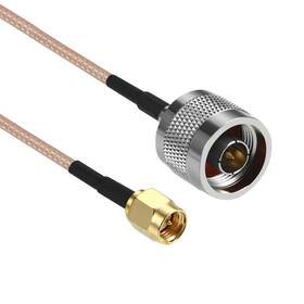 Rg316 Mwrf Source 687925587481 Sma Male To N Cable 12 Inches
