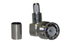 3-peice N-a Pylehome Right Angle Crimp Style Bnc Male Connector 068888900232