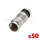 N-e-1189 Lot Of 50 Cmple Compression Connector For Black Tail Adapter Pack