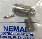 Ne-7102 Nemal Lot Of Male Jack Crimp Type For New Nos