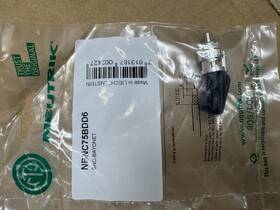 Nbnc75bdd6 Neutrik 4k/8k 12g-sdi Rear Twist Uhd Bnc Connector Lot Of 2