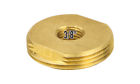 Nmo-nut-3-8 Rugged Radios Inch Brass Nmo Antenna Replacement Mounting Nut