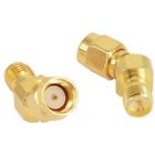 Ol3309 Onelinkmore Rp Sma Male To Female Degree Antenna Adapter Gold