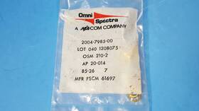 2004-7985-00 Omni-spectra One- Sma Female Jack Straight Coaxial Connector