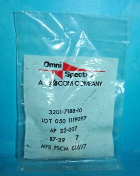 3201-7188-10 Omni Spectra Omni-spectra Nos Sealed
