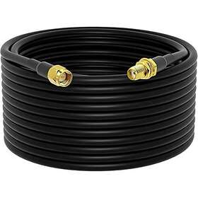 Rg58 Onelinkmore 791405454078 Low-loss Coaxial Extension Cable 15-meter 49.2 Ft Sma Female To Mal Rg58 Onelinkmore 791405454078 Low-loss Coaxial Extension Cable 15-meter 49.2 Ft Sma Female To Mal