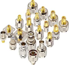 Ol-3262-x Onelinkmore Sma To N Bnc Tnc F Type Adapter Kit 20 Adapters Male Femal Ol-3262-x Onelinkmore Sma To N Bnc Tnc F Type Adapter Kit 20 Adapters Male Femal