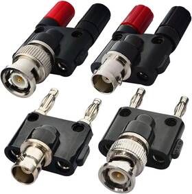 Ol-4917-x Onelinkmore Bnc Kits - 4 Type Male Female To 2x 4mm Dual Banana
