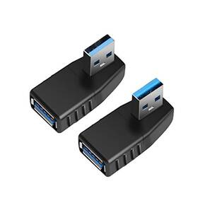 8541671569 Oxsubor Usb 3.0 Adapter 90 Degree Male To Female Coupler Connector Plug Left Angle And