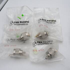 Rpn-6702 Pan Pacific 4 Pcs For Rg-58/u Rev.pol. Inch N Crimp Plug Nos Rpn-6702 Pan Pacific 4 Pcs For Rg-58/u Rev.pol. Inch N Crimp Plug Nos