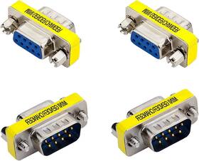 Paperbacks 768587507038 Rs232 Serial Cable 9 Pin Db9 Female To Female/male Male Gender Changer Cou