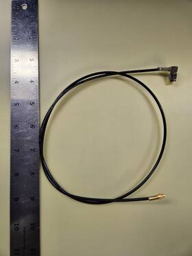 Pe3c1997lf-30 Pasternack Lot Of 35 Cable Assembly Mmcx Plug To Sma Male 30 Inch