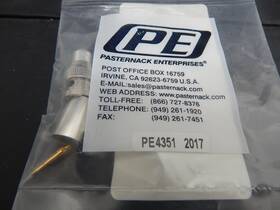 Pe4351 Pasternack Bnc Male Connector - Usa Seller Fast Shipping