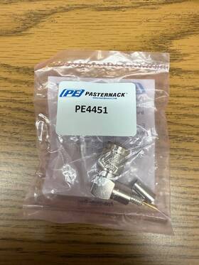 Pe4451 Pasternack Tnc Male Right Angle Connector