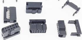 Pc Accessories 711181399936 - Connectors Pro 50-pack 2x5 10p 2.54mm Dual Rows Idc Sockets For