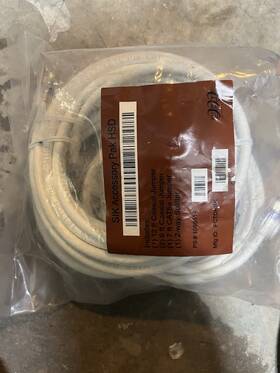 1085514 Pct Coaxial Cable Accessory Kit F Male 12ft 6ft White With Splitter 1085514 Pct Coaxial Cable Accessory Kit F Male 12ft 6ft White With Splitter