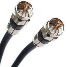 Phat Satellite 680168141045 150ft Black 3x Shields Indoor Outdoor Rg-6 Coaxial Cable Nickel-plated Brass Phat Satellite 680168141045 150ft Black 3x Shields Indoor Outdoor Rg-6 Coaxial Cable Nickel-plated Brass