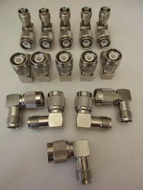 Philmore 8530 15 Lot Tnc Male Plug To Female Coaxial Rf Commercial Connector