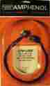 581-58018 Pl-259 Amphenol 18 Low Loss Rg 58 U Coaxial Cable W Astroplate