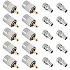 Pl25910p Solder Connector Plug With Reducer For Coaxial Cable