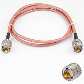 Pl-259 Pobady Vca126 Pl 259 Cable Uhf Male To Low Loss Coax Jumper Pl-259 Pobady Vca126 Pl 259 Cable Uhf Male To Low Loss Coax Jumper