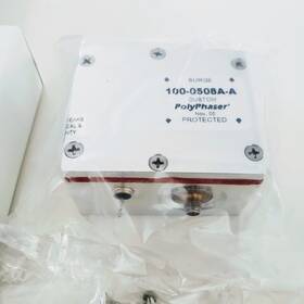 100-0508a-a Polyphaser Coaxial Rf Surge Protector - Bulkhead Arrestor New