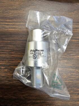 108-1118b-a Polyphaser Isolated Loop Circuit Protector 6wa2 With Ground Cable