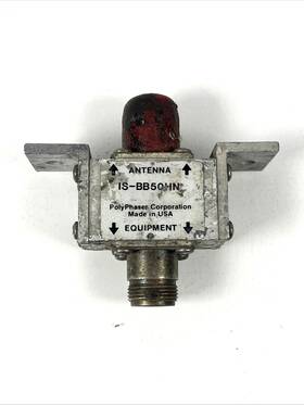 Is-bb50hn Polyphaser Bulkhead Lightning Arrestor Antenna