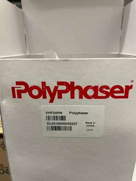 Vhf50hn Polyphaser Impulse Surge Protector New Old Stock