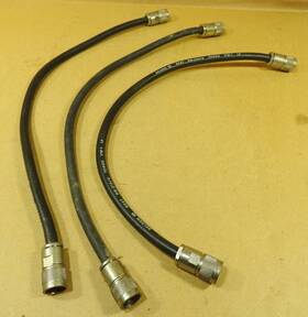 1658-s-18 Pomona Type N Rf Cable Rg213 18 In Long - Used