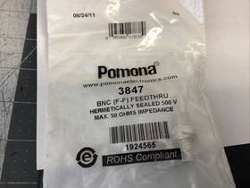 Lpw84o Pomona 3847 Coaxial Adaptor Connector Hermetically Sealed