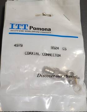 4978 Pomona Brand New Sealed In Oem Packaging Itt Bnc Female Connector Us Seller