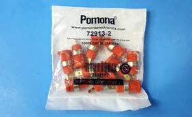 72913-2 Pomona 1 Pack Of 10- Banana Jack Connector 100v 36a Cat Iii Red 72913-2 Pomona 1 Pack Of 10- Banana Jack Connector 100v 36a Cat Iii Red