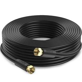 Postta 742089609728 Coaxial Cable 50 Feet Triple Shielded Digital Rg6 Antenna With F-male