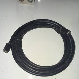5014595 Ppc Coaxial Rg6 Cable 18 Awg 10ft F Male To Black Round