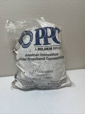 Ex320rafmws Ppc Pack Of 25 Belden Hardline Coax Connectors