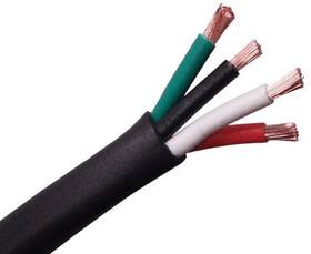 Ac-1871 Primus Cable Ac-1871/164/65 Audio Cable/ Speaker Wire 16/4 Stranded 65 Strand Unshielded Cmr Black 500ft